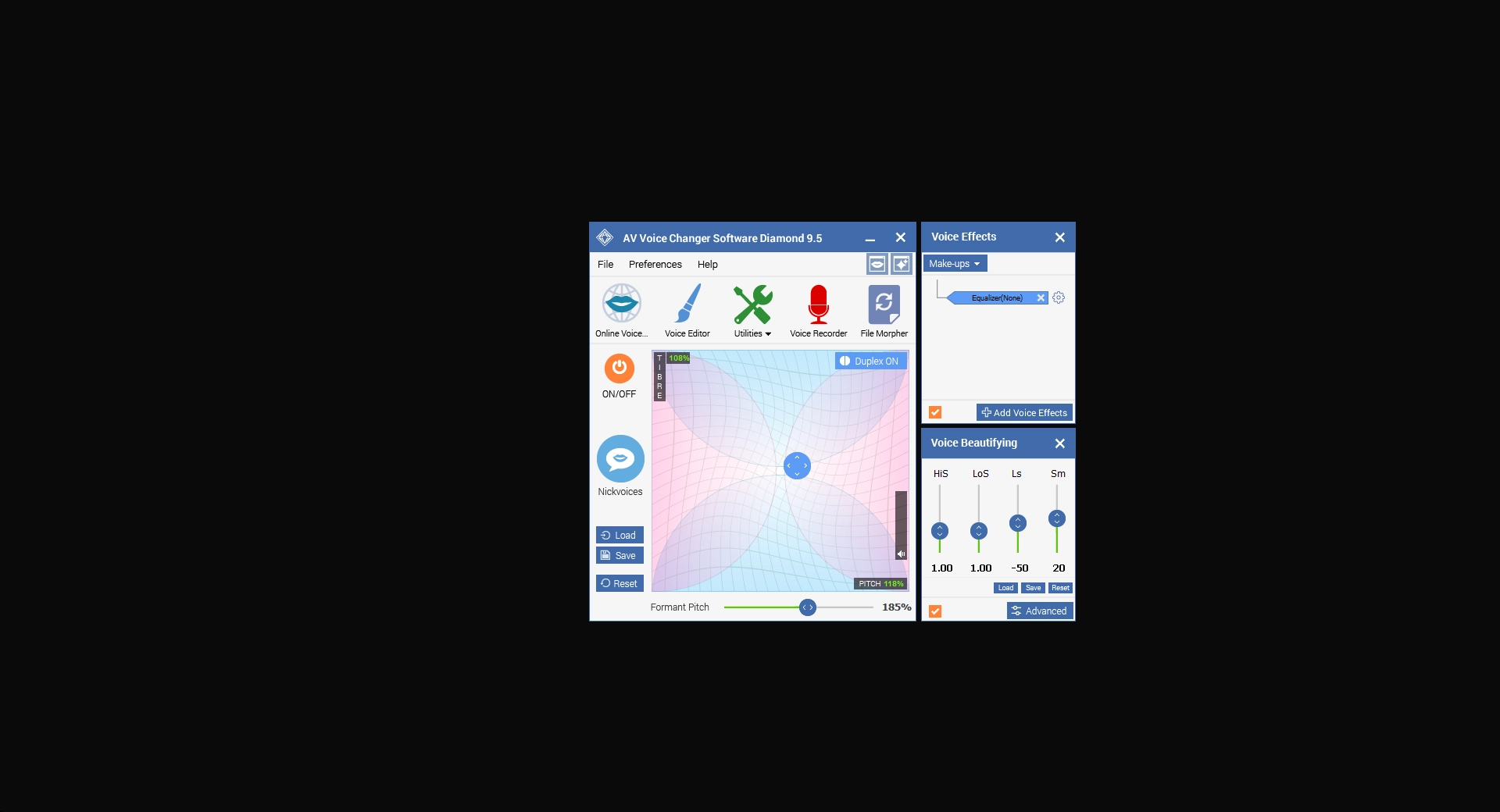 Screenshot AV Voice Changer 1