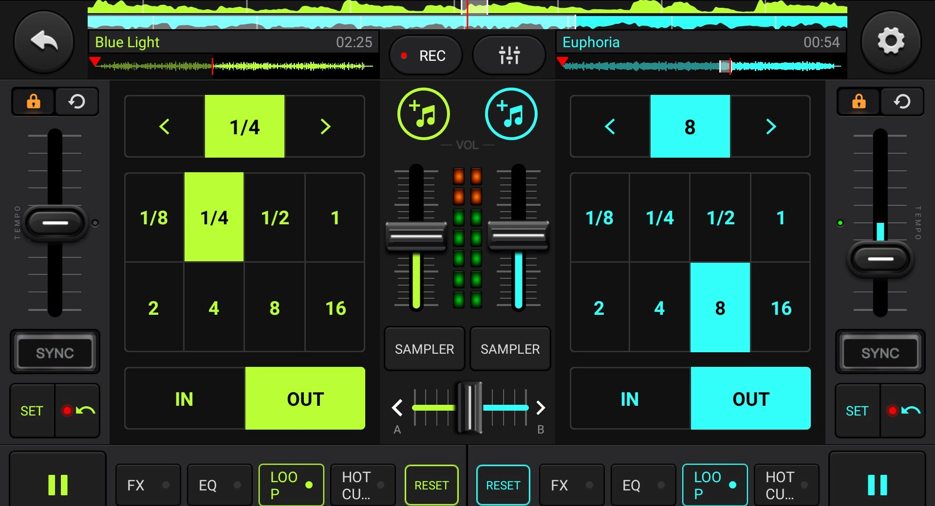 Screenshot DJ Mixer Express 2