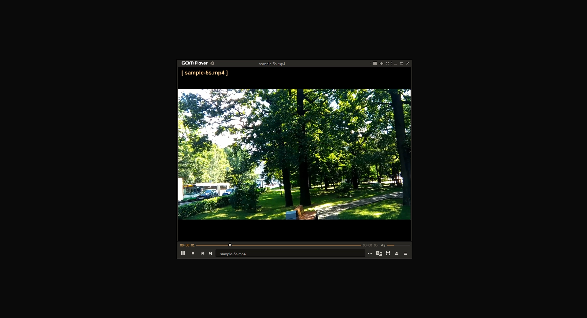 Screenshot GOM Player 2