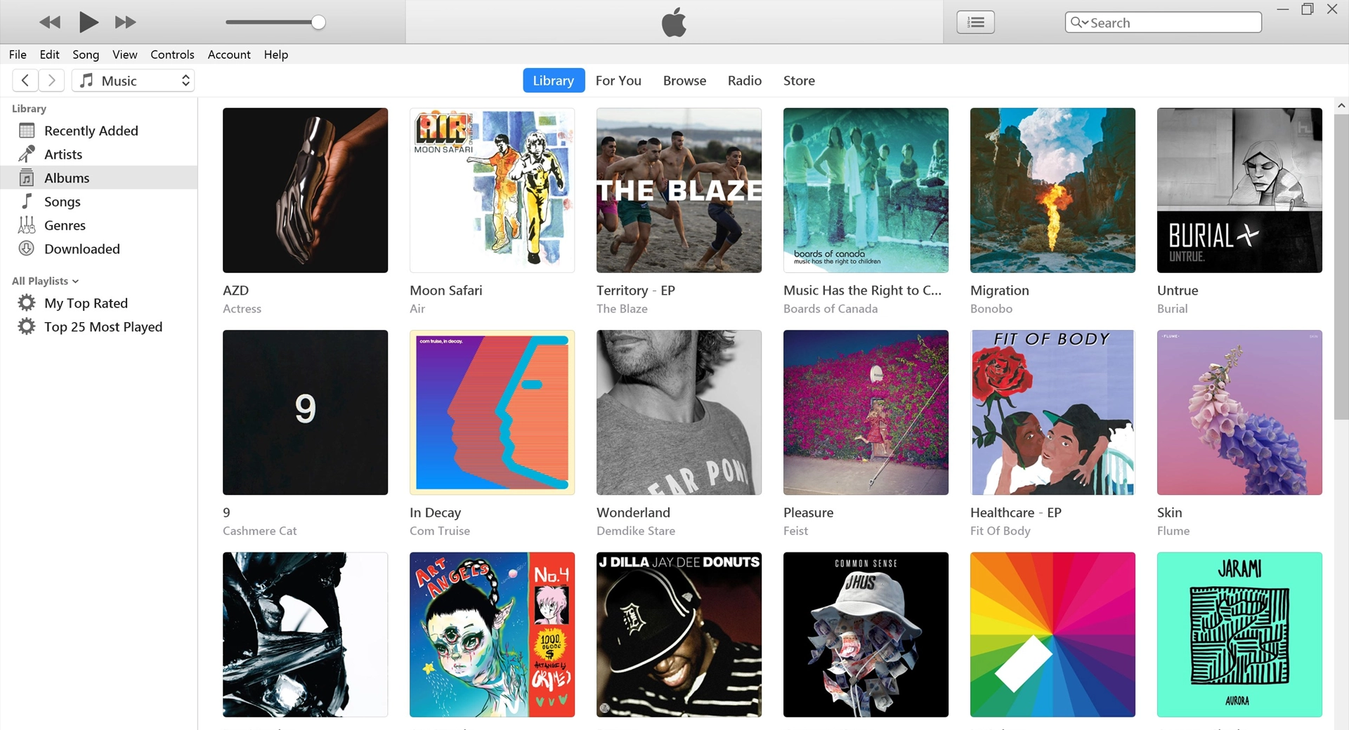 Screenshot iTunes 1