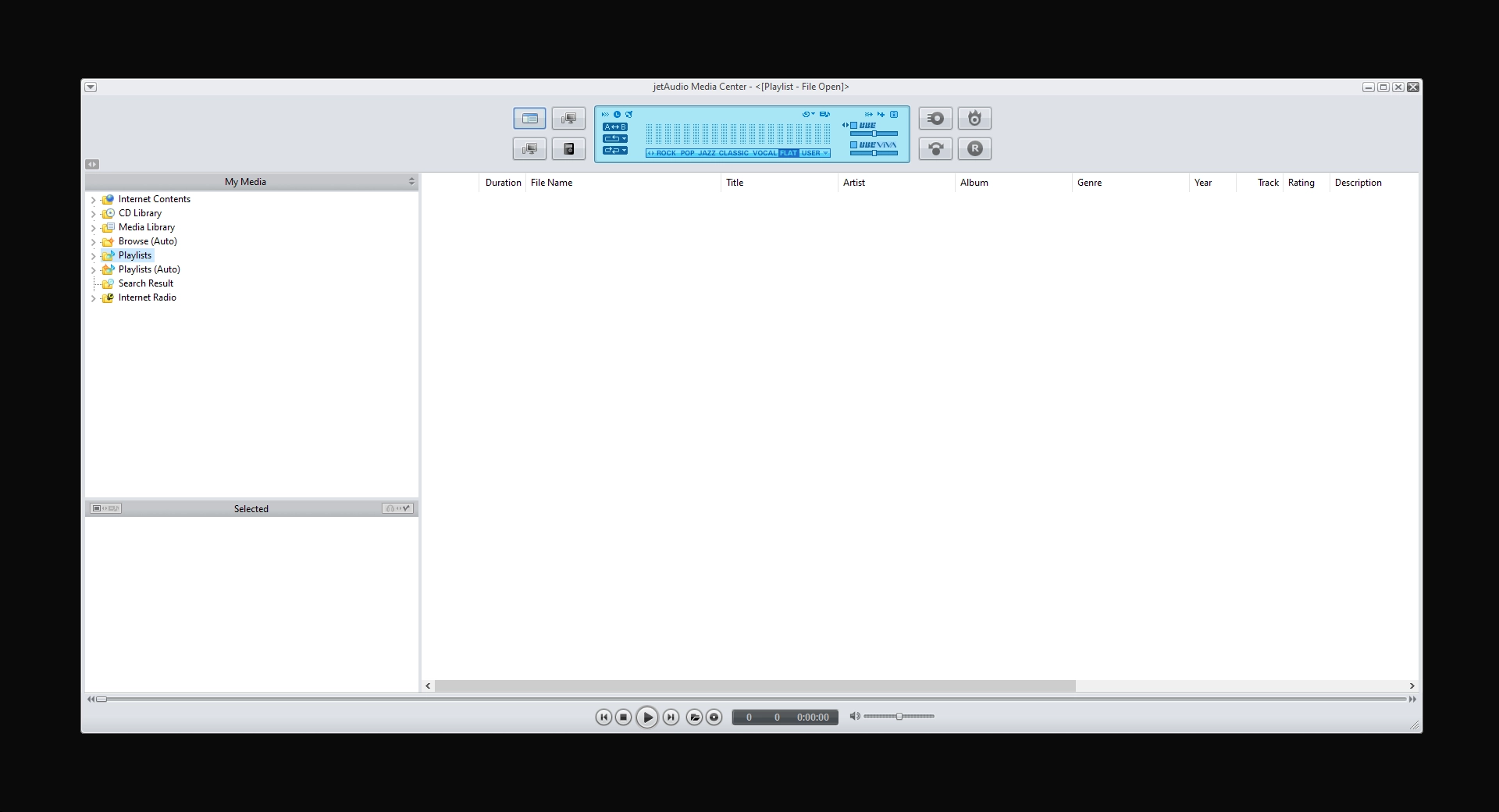 Screenshot JetAudio 1
