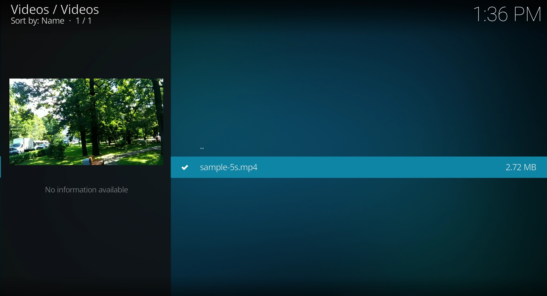 Screenshot Kodi 2