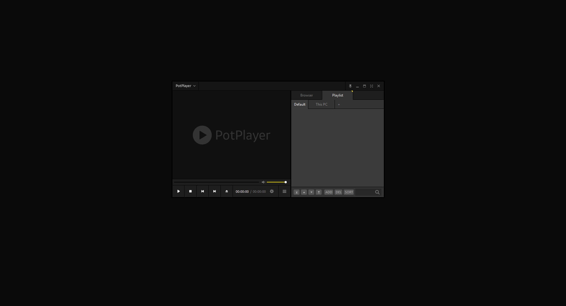 Screenshot PotPlayer 1